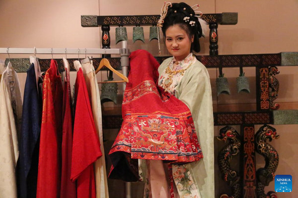 Traditional Chinese hanfu designs debut in Malta(图1)