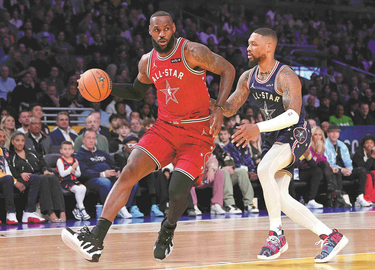 LeBron pursuing Paris glory with mind, body and soul(图1)