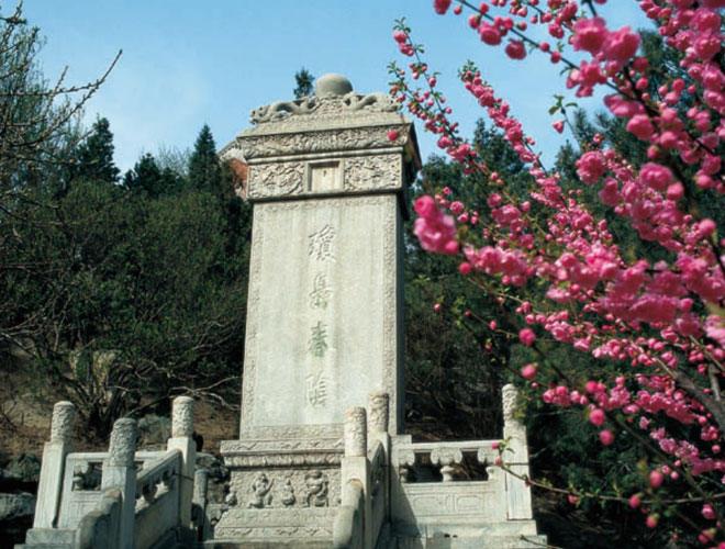 Stele of the Jade Islet in Spring Shade